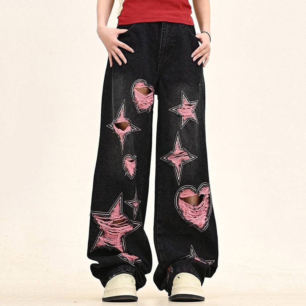 Emo Phase Wide-Leg Jeans