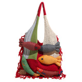 Fish Crochet Shoulder Bag