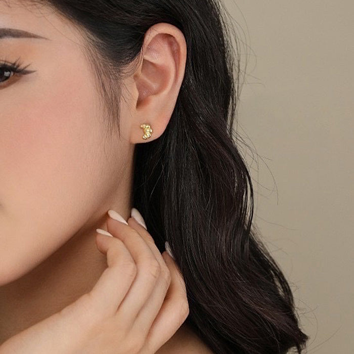 French Girl Croissant Earrings