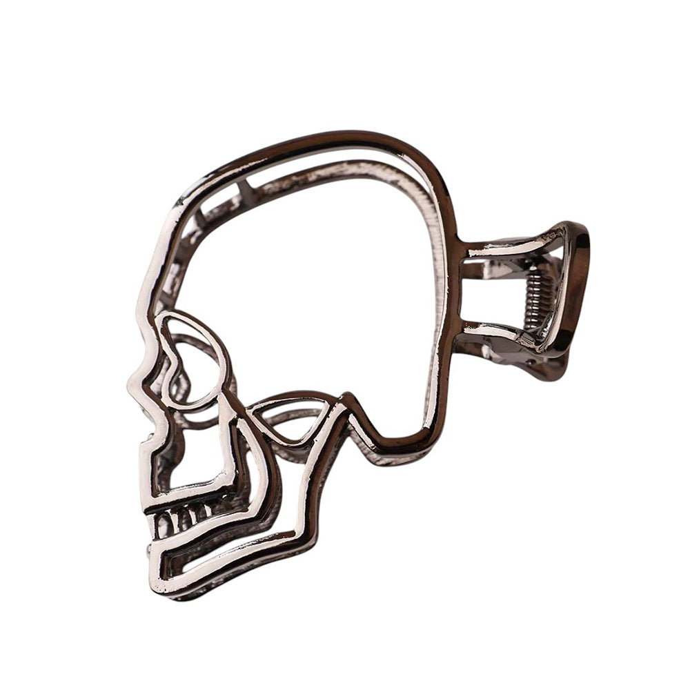 Grunge Style Skull Hair Claw