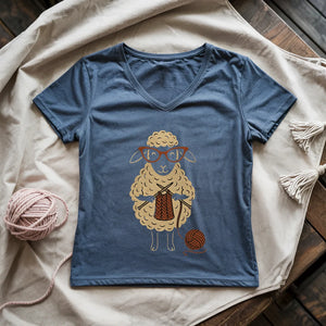 Knit Happens Lady V-neck