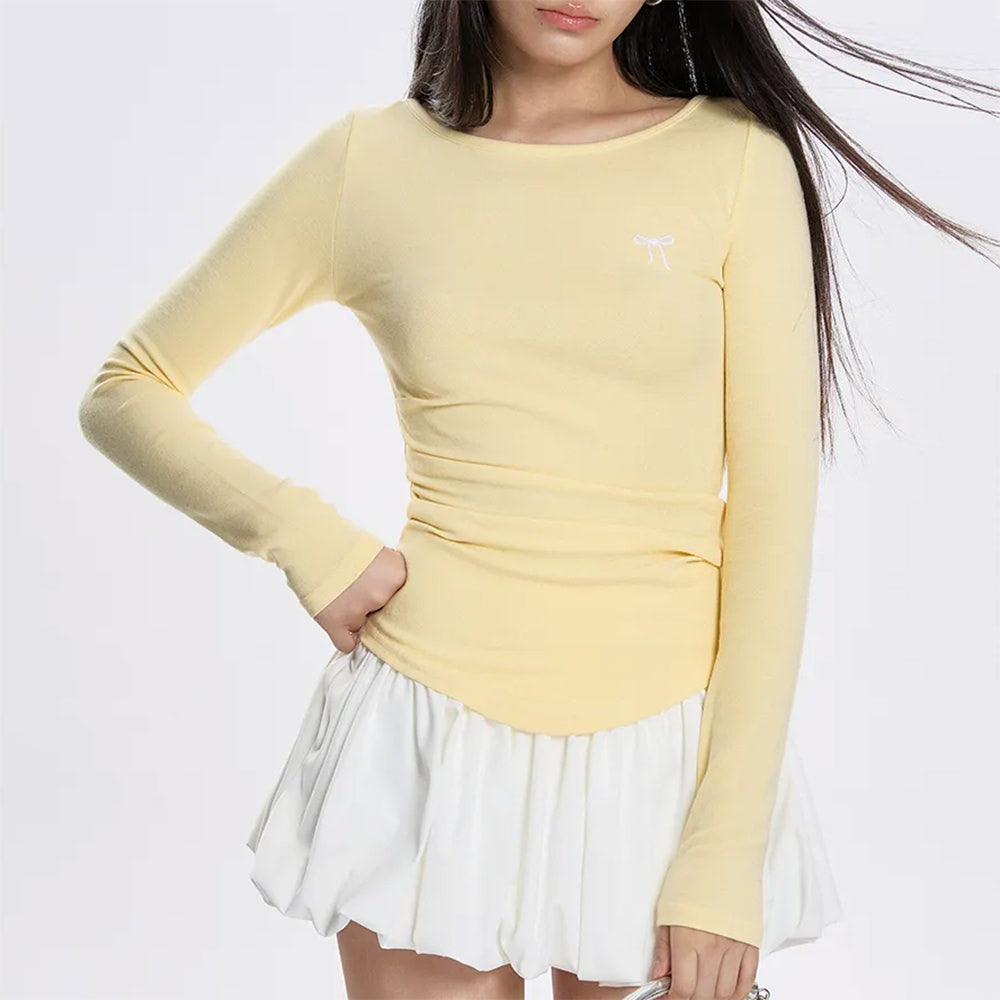 Lemon Pie Long Sleeve Top