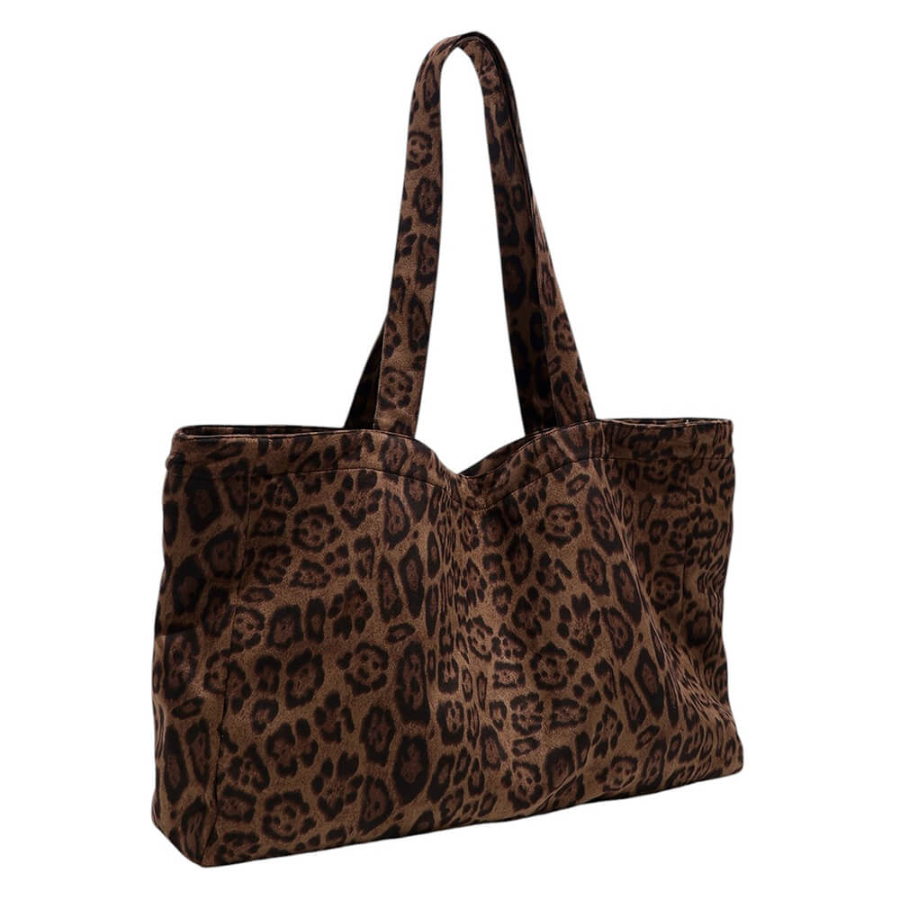 Wild Aura Leopard Tote Bag