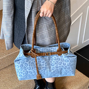 Ferocious Fancy Denim Belted Bag