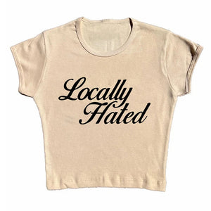 Locally Hated Cropped Tee
