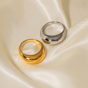 Minimalist Aesthetic Couple Rings