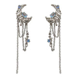 Moonstone Asymmetrical Earrings