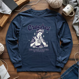 Crochet Not Murder Long Sleeve T-shirt