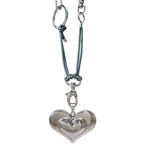 Oversized Heart Pendant Necklace