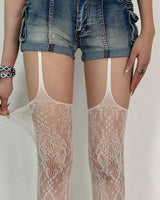 Dangerous Pretty Suspender Tights