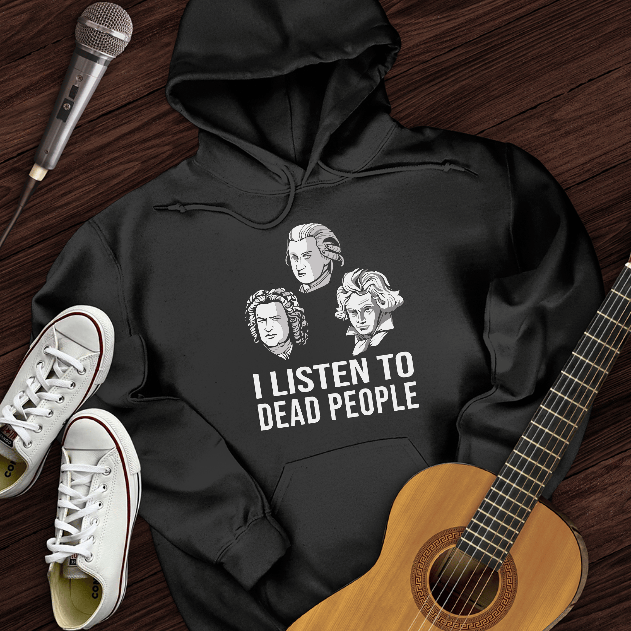 I Listen To Dead People Hoodie