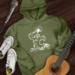 Gorilla Guitar Hoodie