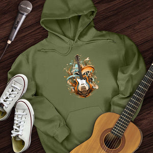 Guitar Steampunk Hoodie