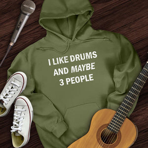 I Like Drums Hoodie