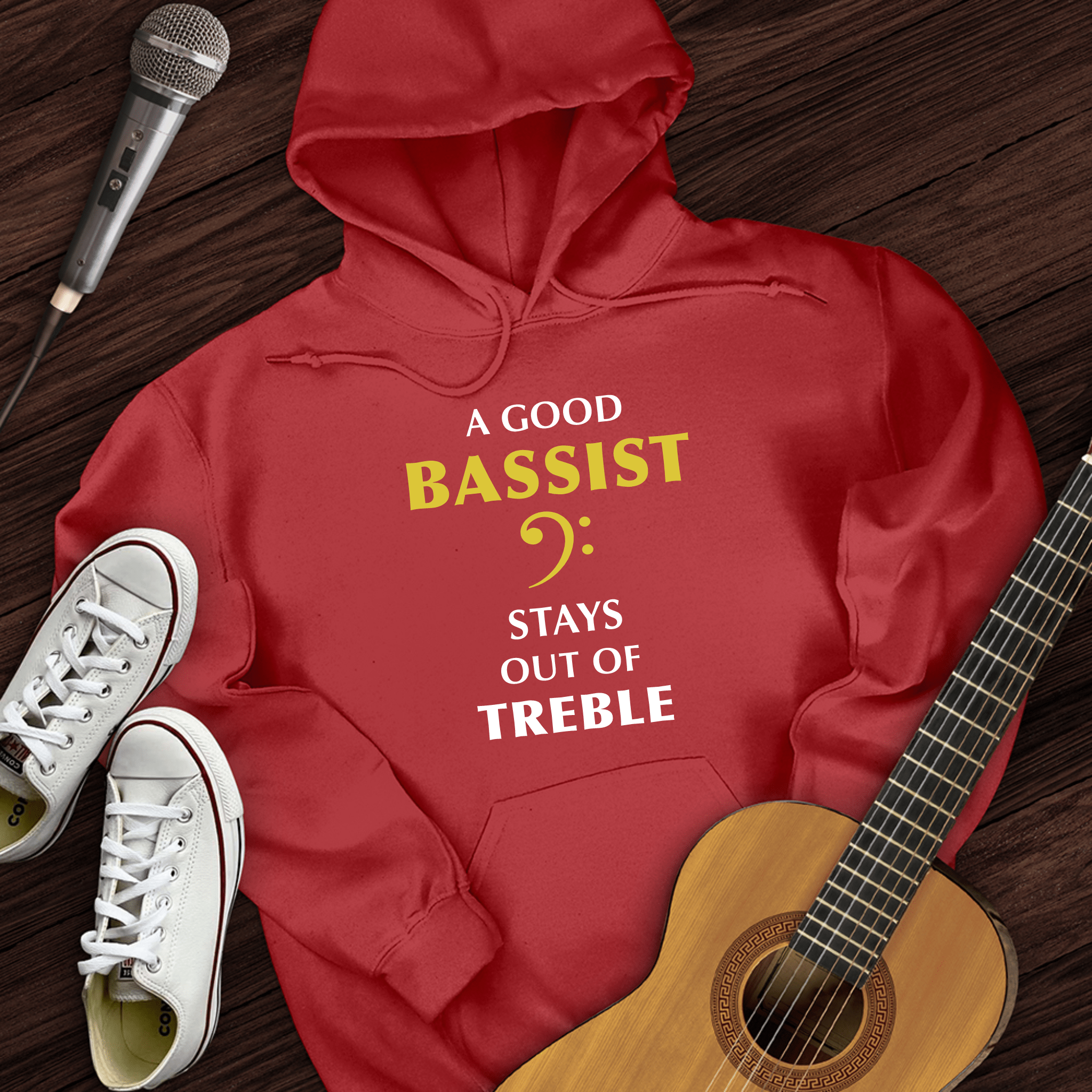 A Good Bassist Hoodie