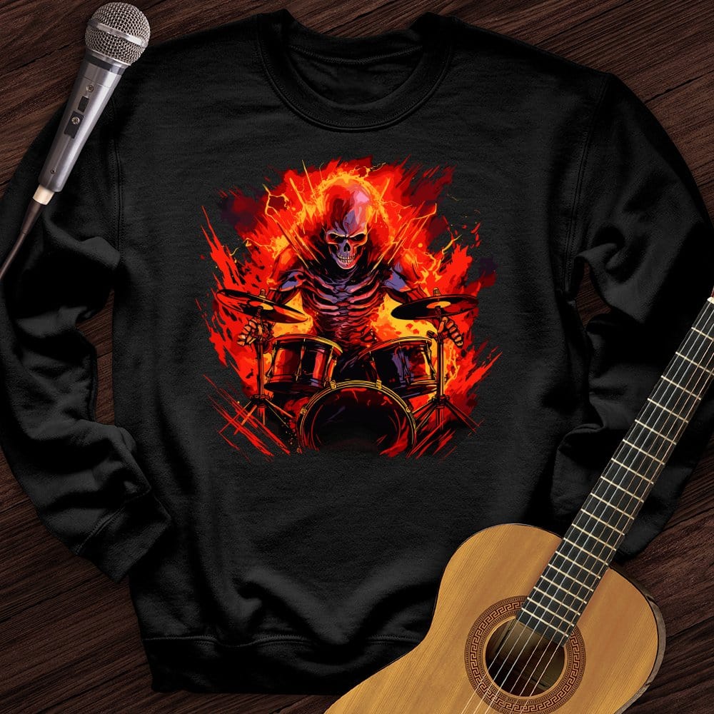 Fiery Drummer Crewneck