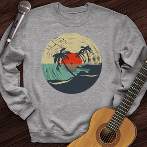 Beach Record Crewneck