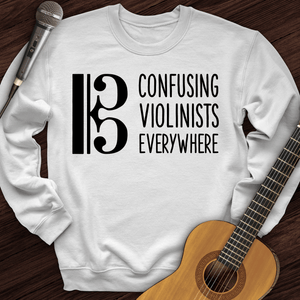 Confusing Violinists Crewneck