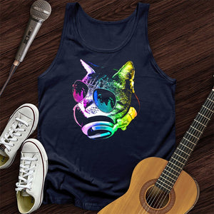 Disco Cat Tank Top