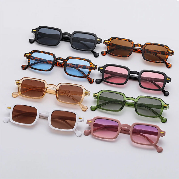 Rectangle Tinted Sunglasses