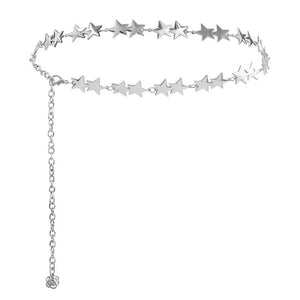 SIlver Star Chain Belt