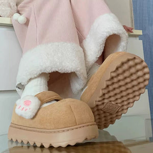 Soft Girl Kitten Platform Mary Janes