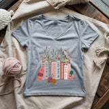 The Yarn Library Lady V-neck