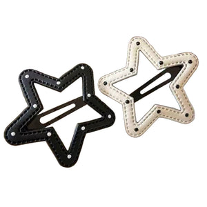Y2K Star Polka Dot Hair Clip