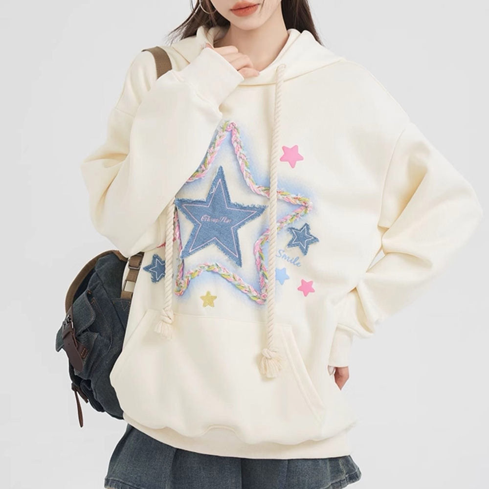 Star Patch Hoodie