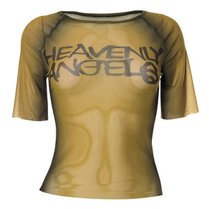 Y2K Heavenly Angel T-Shirt