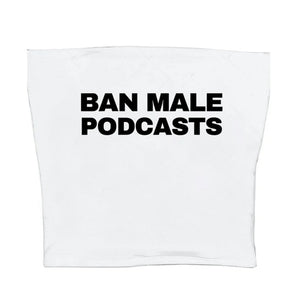 Y2K Style Podcasts Aesthetic Tube Top