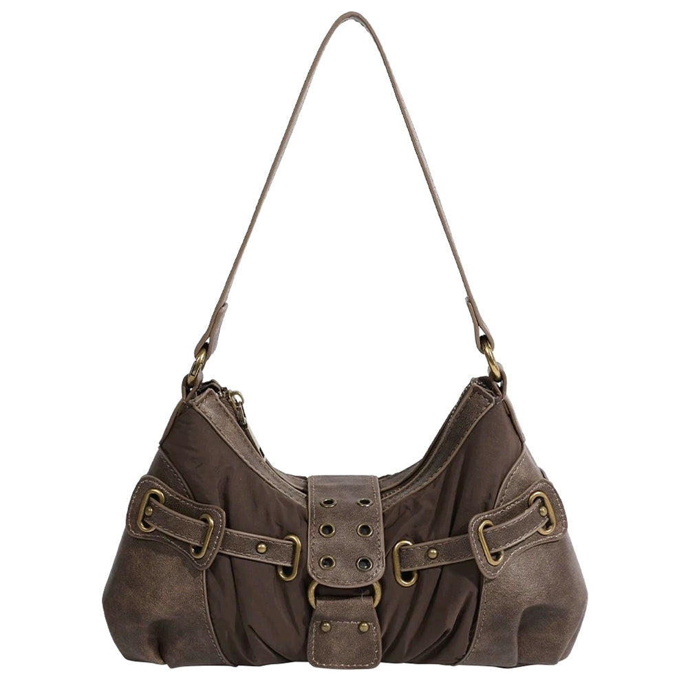 Y2K Western Baguette Bag